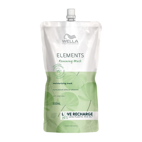 Wella WP Pro Elm Atb Mask pouch by Jag Couture London New York, 500ml hair treatment in a sleek pouch for healthy hair.