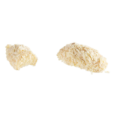 White truffle from Jag Couture London with traditional white flakes and white chocolate filling, 13g.