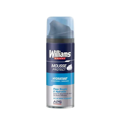 William Expert Mousse Protect Hydratant 200ml by Jag Couture London, a nourishing, lightweight hair mousse for hydration and protection.