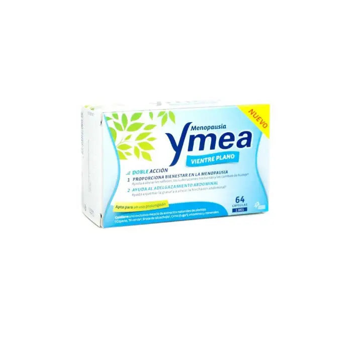 Ymea Menopause Flat Belly capsules by Jag Couture London - New York, 64 capsules for menopause support and flat belly.