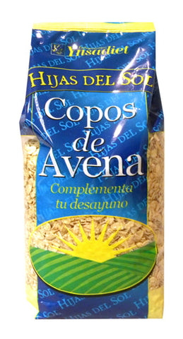 Ynsadiet Copos Avena in a 500g bag from Jag Couture London - New York, showing oats in a clear package.