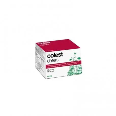 Jag Couture London New York Deiters Cholest Infusion supplement box with 20 soft capsules on a white background.