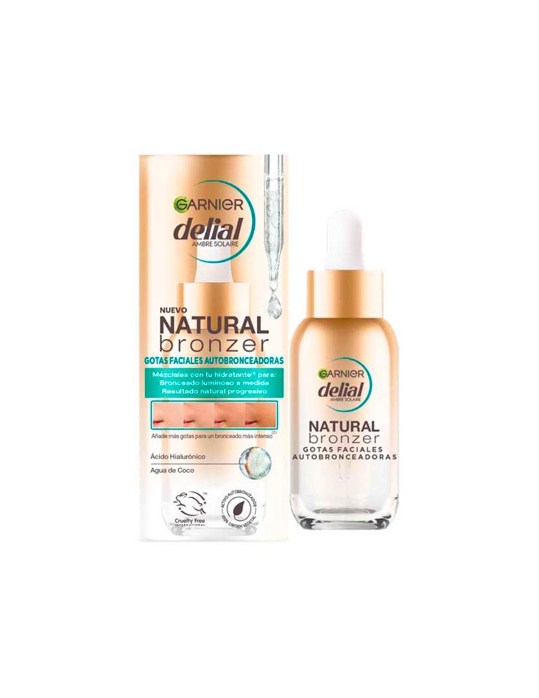 Jag Couture London - New York Delial Natural Bronzer Gotas Faciales Autobornceadoras 30ml
