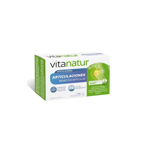 Diafarm Vitanatur Articulations 120 tablets by Jag Couture London features dietary supplement for joint health.