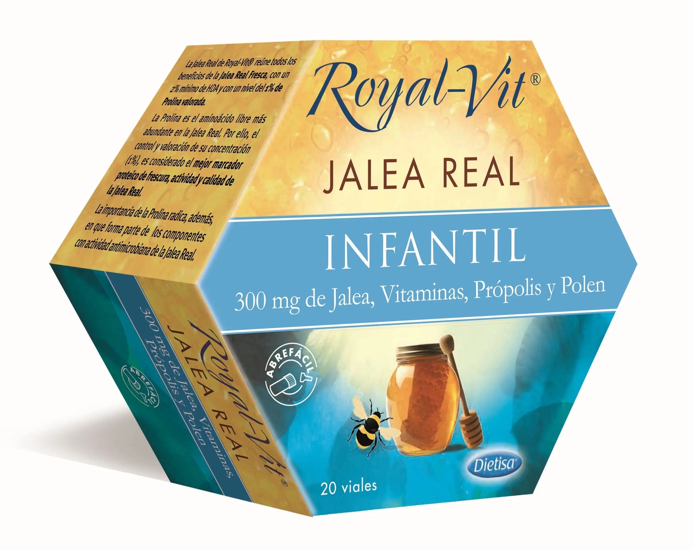Jag Couture London - New York Dietisa Royal Vit Infantil Defensas 20 Viales