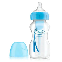 Jag Couture London - New York Dr. Brown's Baby Bottle Wide Mouth PP Blue 240ml 1U