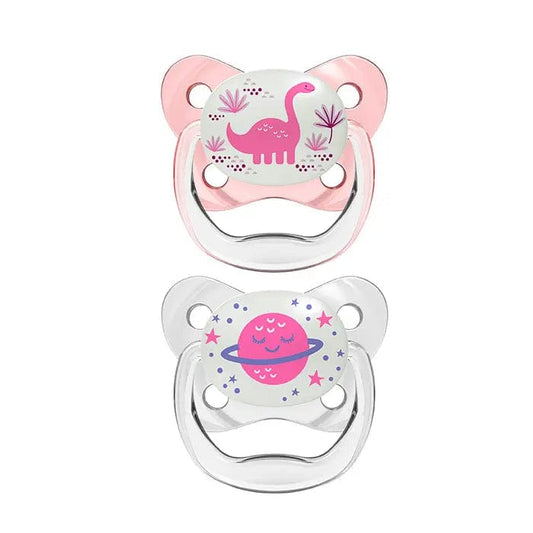 Jag Couture London - New York Dr. Brown's Prevent Nocturne Pacifier Pink T/2 6-18M