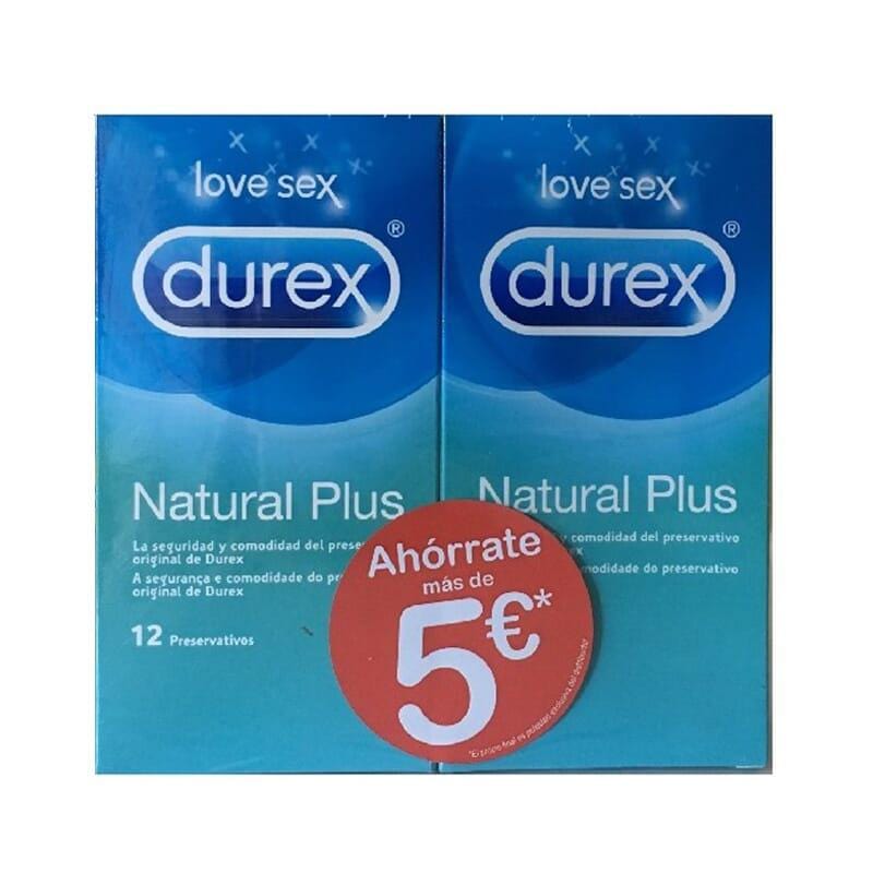 Jag Couture London - New York Duplo Durex Natural Plus 2 Uds