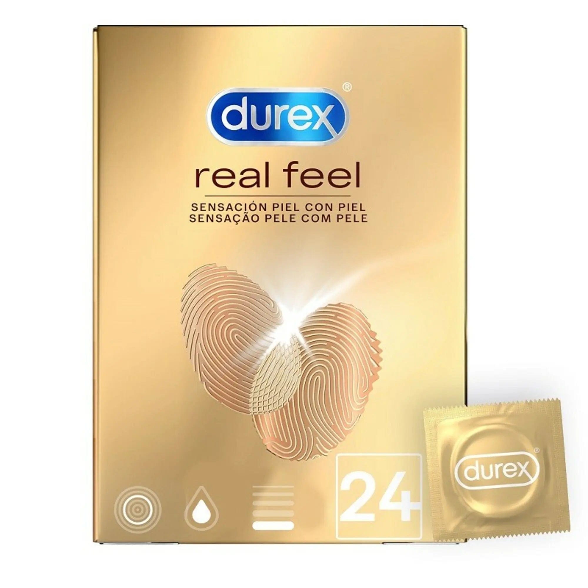 Jag Couture London - New York Durex Real Feel 24 Uds