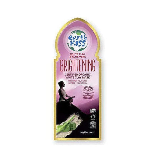 Jag Couture London - New York Earth Kiss Brightening Certified Organic White Clay Mask 10ml