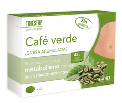 Jag Couture London - New York Eladiet Triestop Cafe Verde Sin Cafeina 60 Comp