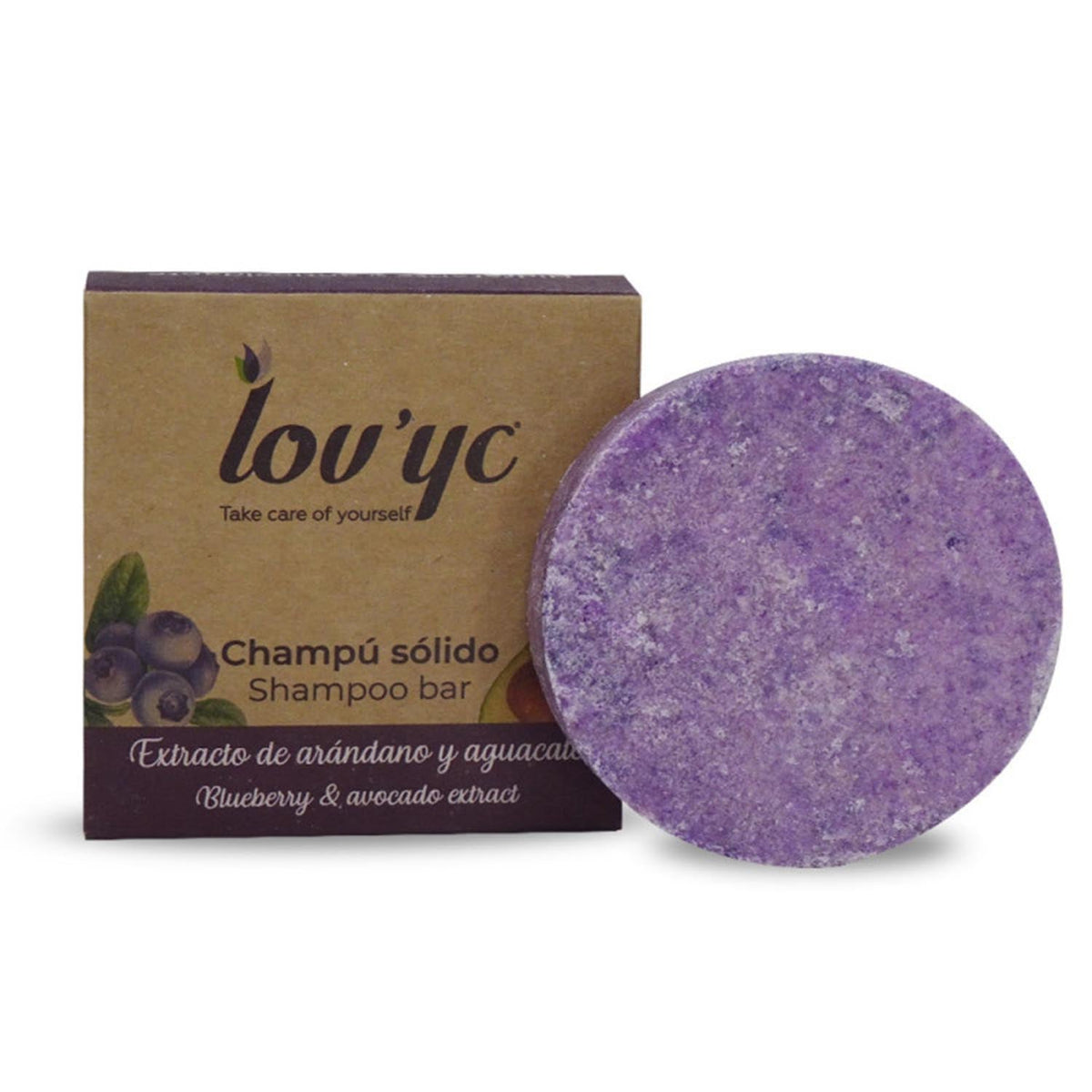 Jag Couture London - New York Elie Saab Lovyc Arandanos y Aguacate Champu Solido 50g