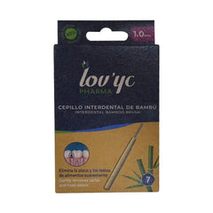 Jag Couture London - New York Elie Saab Lovyc Bambu Cepillo Interdental Caja 1un