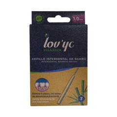 Jag Couture London - New York Elie Saab Lovyc Bambu Cepillo Interdental Caja 1un