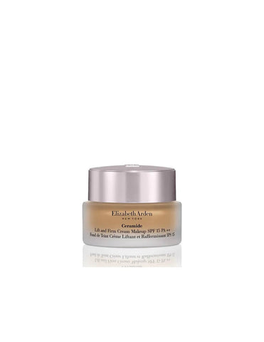 Elizabeth Arden Maq Advanced Ceramide Lift and Firm cream in a jar, shown with its packaging from Jag Couture London.