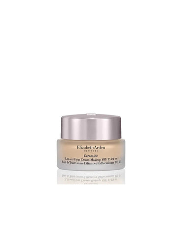 Elizabeth Arden Arden Maq Advanced Ceramide Lift and Firm cream jar, featuring luxurious skincare product with a sleek container.