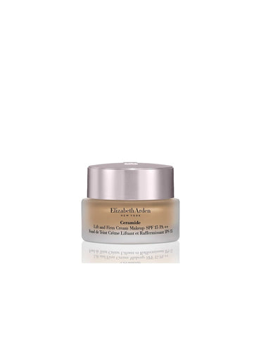 Elizabeth Arden Advanced Ceramide Lift and Firm Cream in a jar, displayed with its packaging on a clean background.