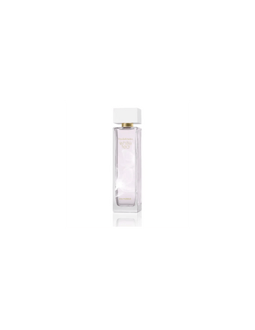 Elizabeth Arden White Florale Tea Eau de Parfum, 100ml bottle, with elegant floral design by Jag Couture London New York.