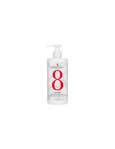 Elizabeth Arden Eight Hour moisturizer body lotion in 380ml bottle, from Jag Couture London New York, smooths and hydrates skin.
