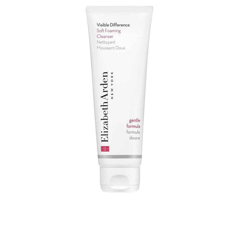 Elizabeth Arden Visible Difference Soft Foaming Cleanser in 125ml bottle, featuring gentle foam for clean, refreshed skin.