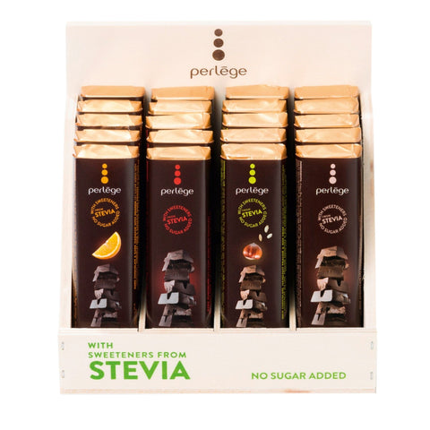 Empty wooden display case for 42g bars, suitable for 4 rows of 5 bars, by Jag Couture London New York.