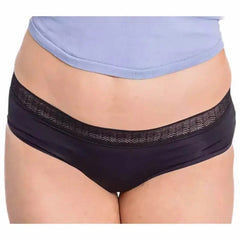 Jag Couture London - New York Enna Hipster Menstrual Panty Black Abundant Flow T-S Evening