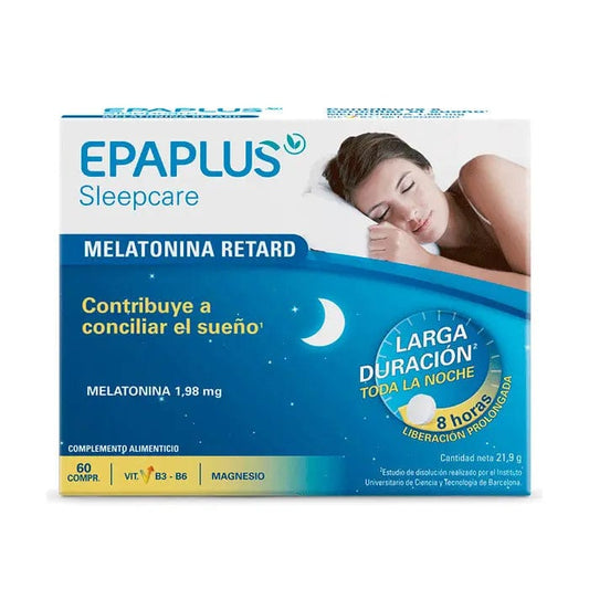 Jag Couture London - New York Epaplus Melatonina Retard Tryptophan Free 60 Tablets