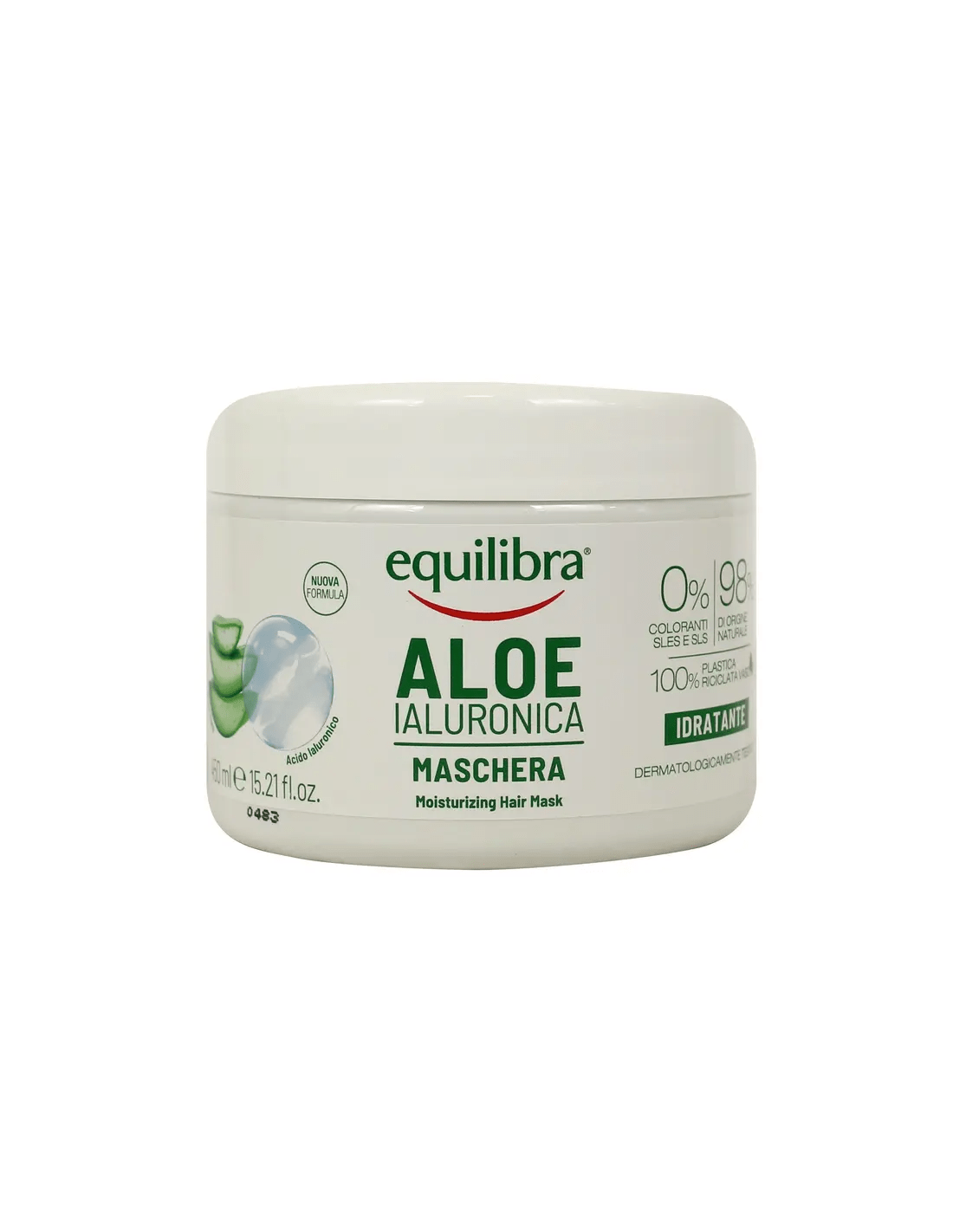 Jag Couture London - New York Equilibra Mask Aloe Hyaluronic Dermo 450