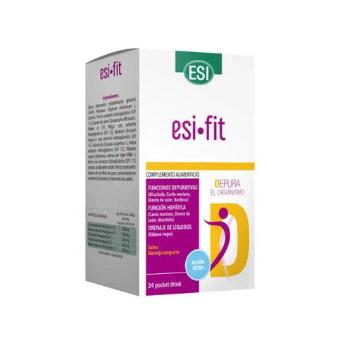 Esi Fit Depura Pocket Drink sachets by Jag Couture London New York, 24 pre-portioned sachets for hydration and wellness.