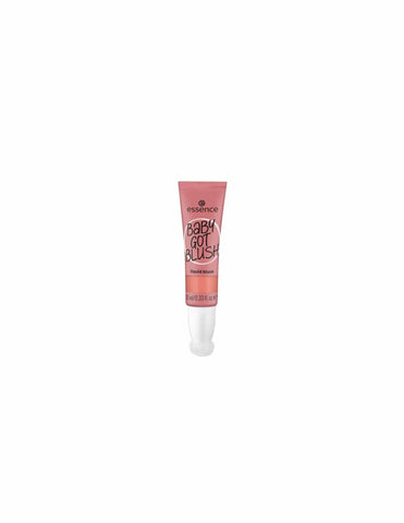 Essence Cosmetics Baby Got Blush liquid blush in Dusty Rose, 10ml, featuring a soft, natural pink shade from Jag Couture London.