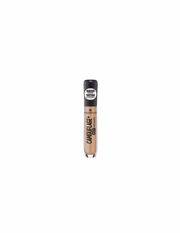 Jag Couture London Essence Cosmetics Corrector Camouflaje Matt 50 in 5ml, showcasing the compact tube with product label and applicator.