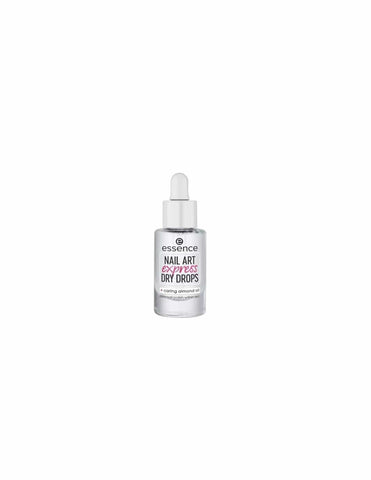 Essence Cosmetics Express Dry Drops by Jag Couture London New York, 8ml bottle of quick-drying nail drops.