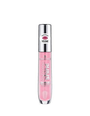 Jag Couture London Essence Cosmetics Extreme Shine Lip Gloss Voluminizer 02 Summer Punch 5ml applied on lips.