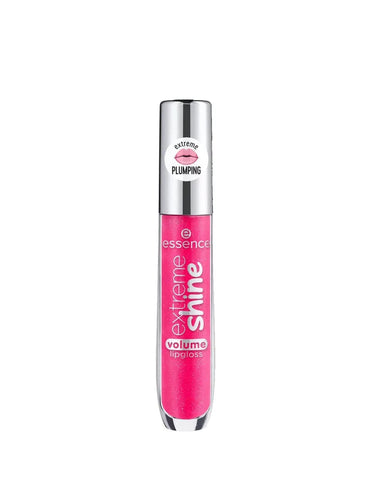 Jag Couture London Essence Cosmetics Extreme Shine Lip Gloss in 103 Pretty In Pink, 5ml, with a shiny, voluminizing lip effect.