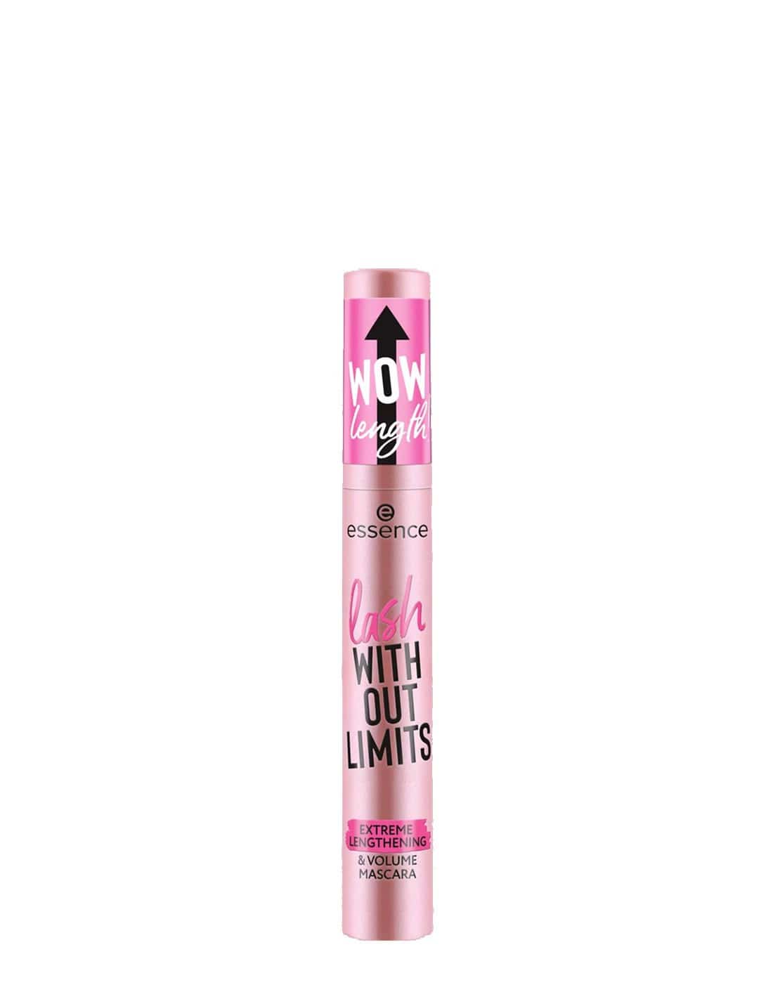 Jag Couture London - New York Essence Cosmetics Lash With Out Limits Extreme Lengthening y Volume 01-Black 13ml