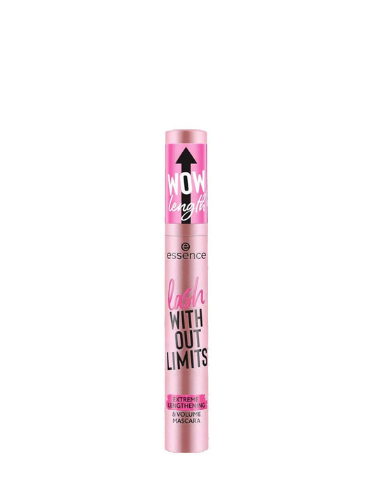 Jag Couture London - New York Essence Cosmetics Lash With Out Limits Extreme Lengthening y Volume 01-Black 13ml