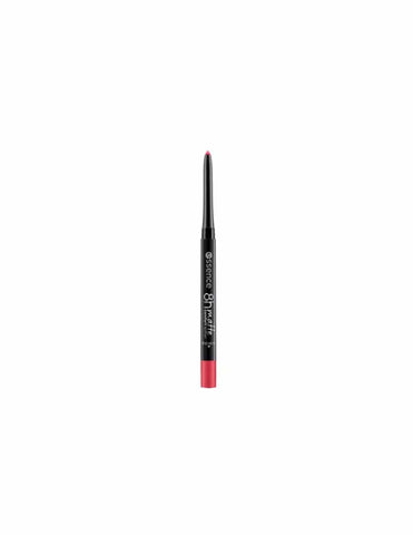 Jag Couture London Essence Cosmetics Matte Comfort Lip Pencil in Classic Red, 0.3g, with sharpened tip and smooth texture.
