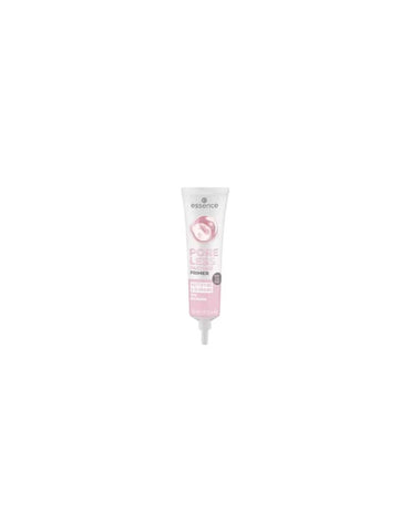 Jag Couture London Essence Cosmetics Poreless Partner Prebase Reductora De Poros 30ml bottle with pump and sleek design.