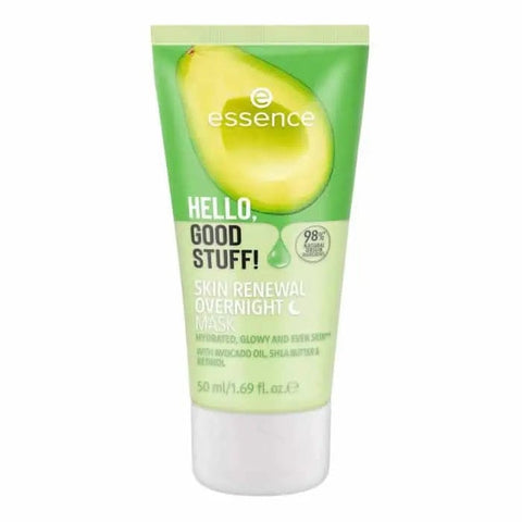 Jag Couture London Hello Good Stuff Skin Renewal Overnight Mask in 50ml jar, featuring a nourishing skincare formula.