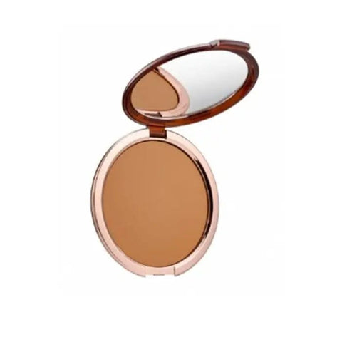 Estée Lauder Bronze Goddess 01 Light bronzer in a compact with a golden finish, displayed by Jag Couture London - New York.