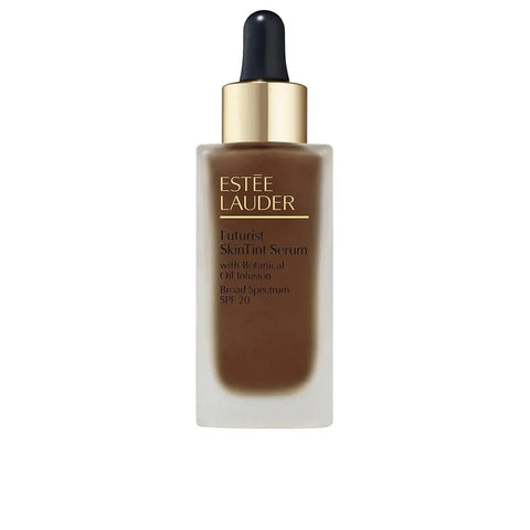 Estée Lauder Futurist Skintint Serum SPF20 in 6N, 30ml bottle, showcasing the product with its sleek packaging.