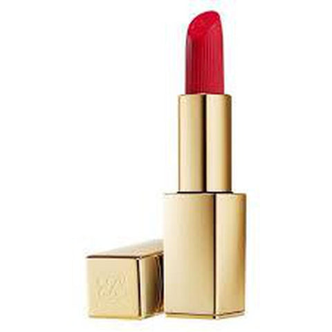 Estée Lauder Pure Color Creme Lipstick Carnal by Jag Couture London-New York, 3.5g, showing the lipstick tube and packaging.