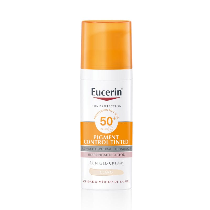 Jag Couture London - New York Eucerin Sun Face Pigment Control Fluid SPF50+ Tinted Light 50ml