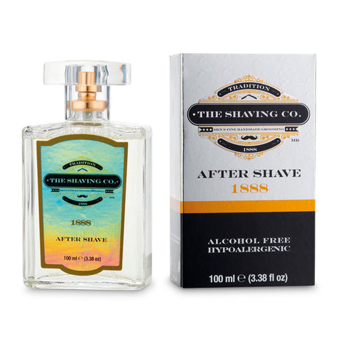 Eurostil 1888 alcohol-free after shave spray by Jag Couture London New York, shown in a 100ml spray bottle.