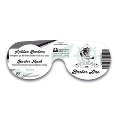 Jag Couture London - New York Eurostil Barber Line Antifaz Barbero Negro Negro Pack 50un