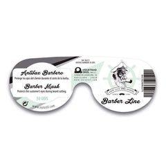 Jag Couture London - New York Eurostil Barber Line Antifaz Barbero Negro Negro Pack 50un
