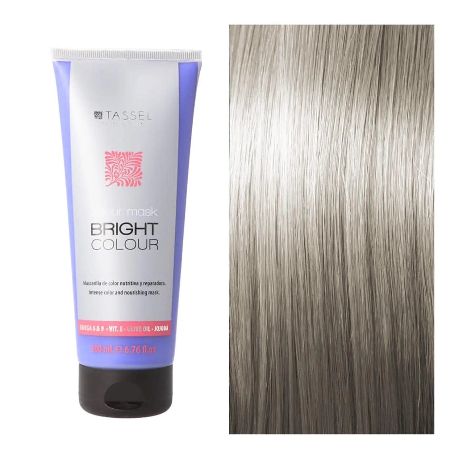 Jag Couture London - New York Eurostil Bright Colour Mascarilla Capilar Color Rubio Hielo 1un