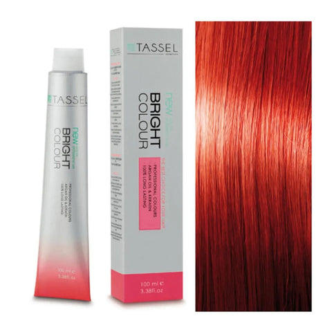 Eurostil Bright Colour Tinte N7,44 Rubio Medio Cobre Intensivo hair dye by Jag Couture London - New York, shown in the image.