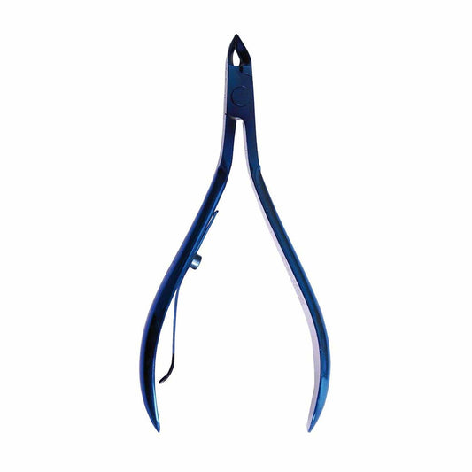 Jag Couture London - New York Eurostil Corta-Cuticulas Alicate 10cm Titanio Color Azul 1un