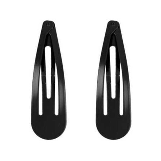 Jag Couture London - New York Eurostil Negro Negro Ranitas Para Pelo 7cm Pack 1un